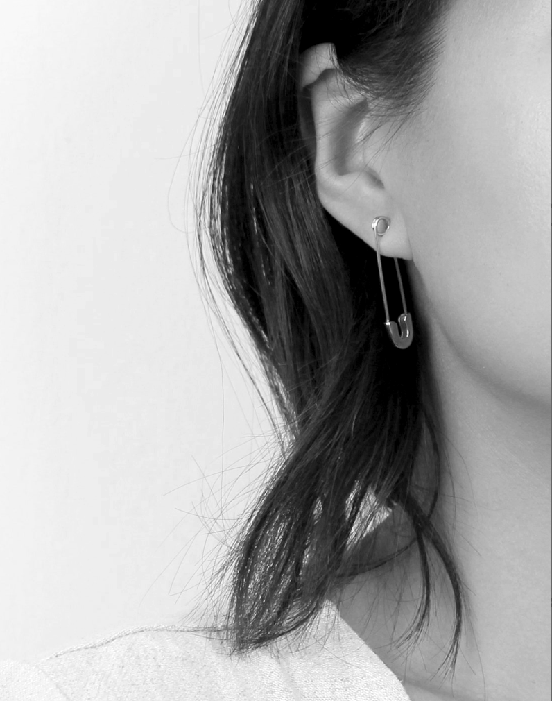 SAFETY PIN PIERCE -- | Something Familiar